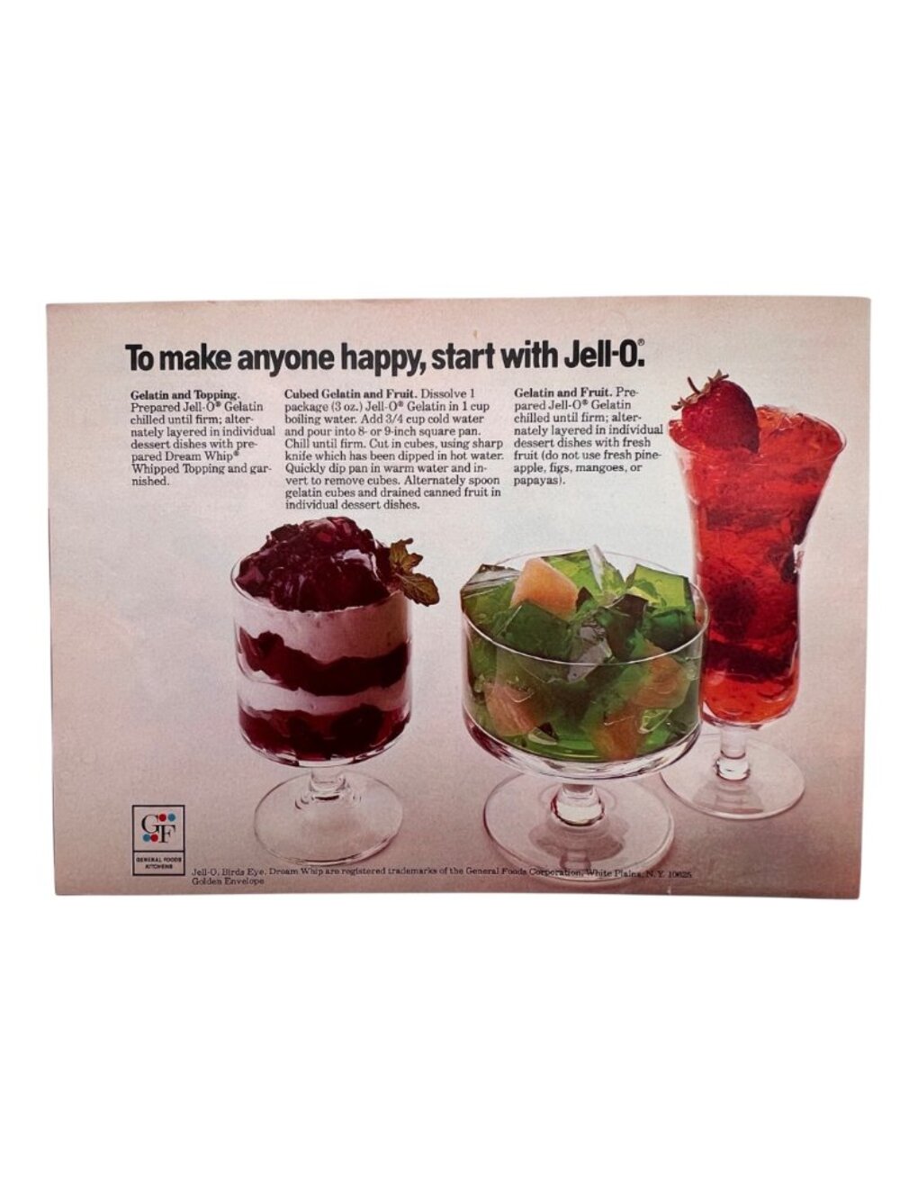 Joys Of Jell-O Vintage Recipe Booklet 5th Edition & Jell-O Brand Gelatin Leaflet - Picture 11 of 13